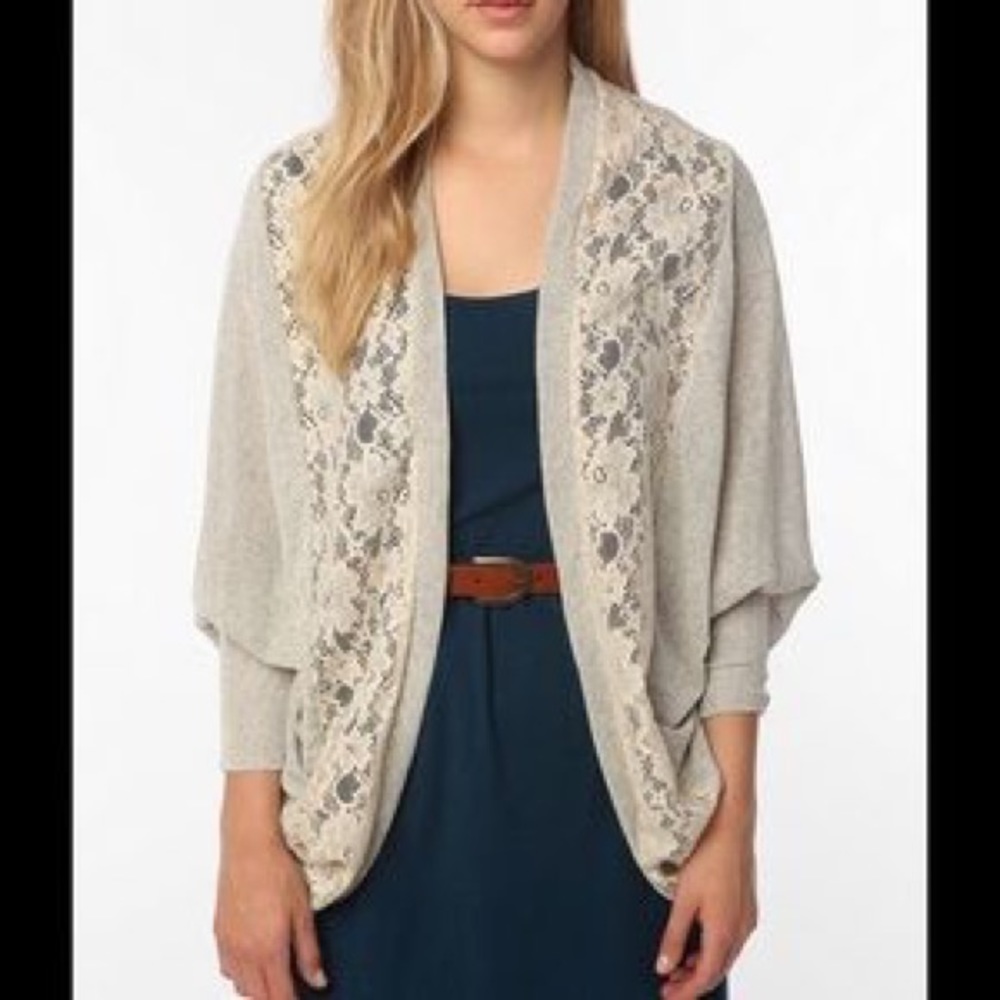 Urban Outfitters kimchi blue lace cardigan